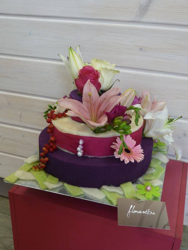 gateau fleurs