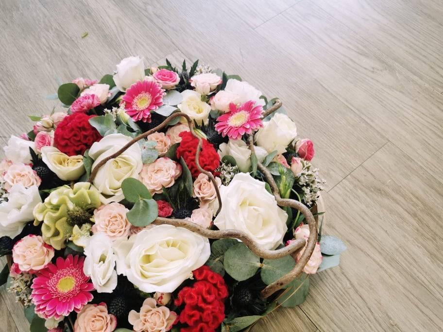 couronne de fleurs