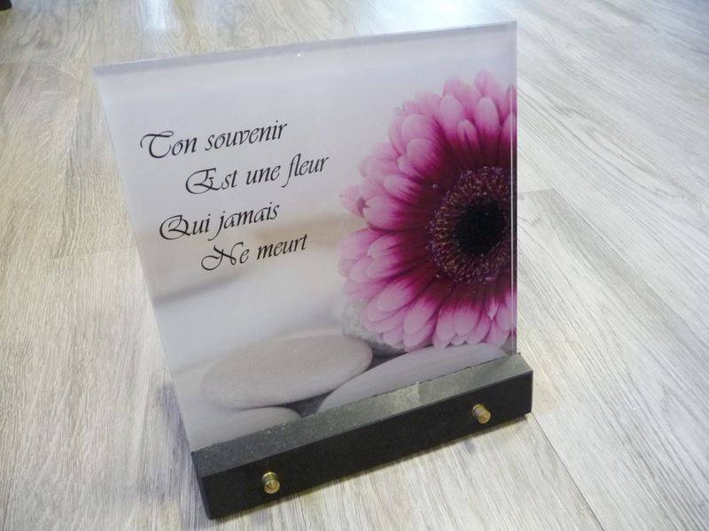 plaque deces